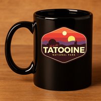 Tatooine National Park 11oz C Handle Ceramic Mug