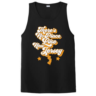 ThereS No Place Like New Jersey Home State Retro Style PosiCharge Competitor Tank