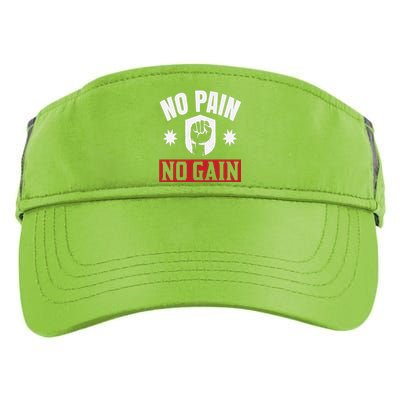 Tgiftgift No Pain No Gain Gift Cute Gift Adult Drive Performance Visor