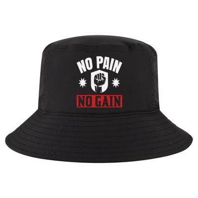 Tgiftgift No Pain No Gain Gift Cute Gift Cool Comfort Performance Bucket Hat