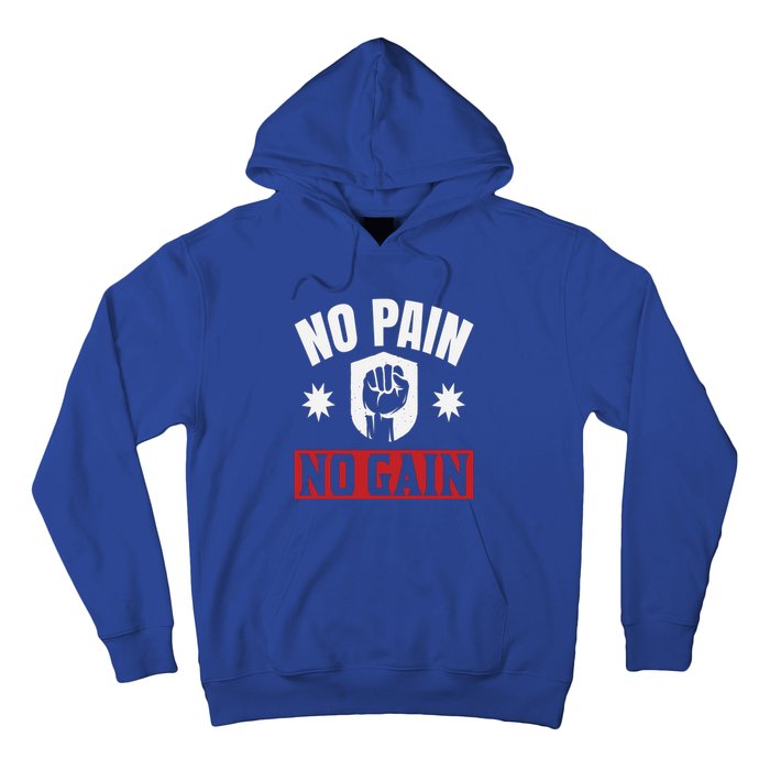 Tgiftgift No Pain No Gain Gift Cute Gift Hoodie