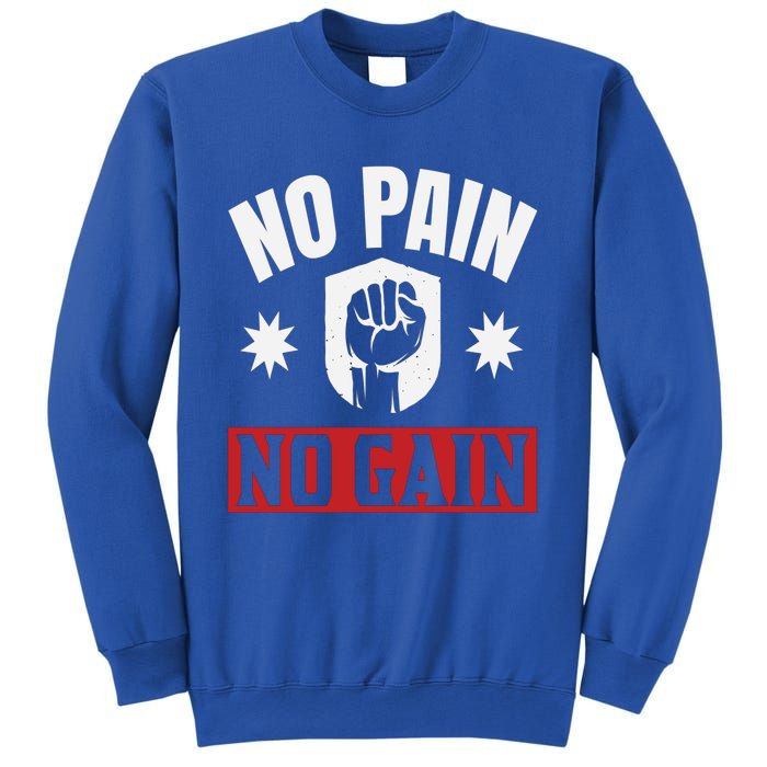 Tgiftgift No Pain No Gain Gift Cute Gift Sweatshirt