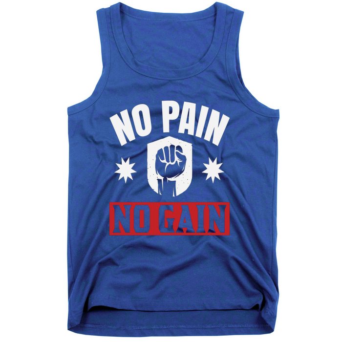 Tgiftgift No Pain No Gain Gift Cute Gift Tank Top