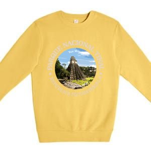 Tikal National Park (Np) Premium Crewneck Sweatshirt