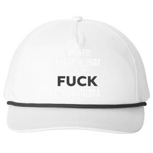 The New Peggy Album Made Me Fuck My Grandma Snapback Five-Panel Rope Hat