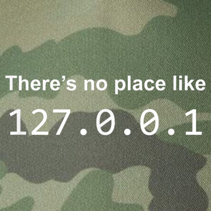 There's No Place Like 127.0.0.1 Home Localhost Funny Legacy Tie Dye Trucker Hat