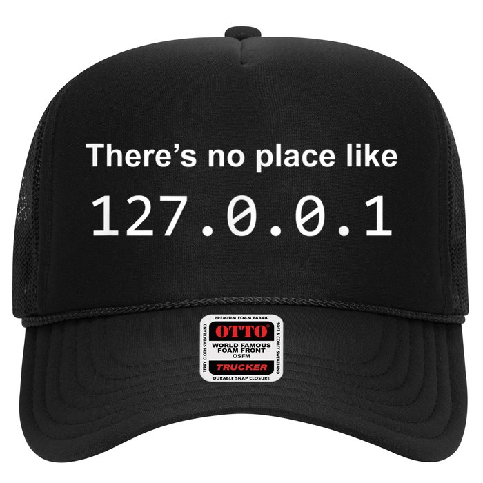 There's No Place Like 127.0.0.1 Home Localhost Funny Hat