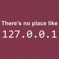 There's No Place Like 127.0.0.1 Home Localhost Funny 16oz Travel Tumbler