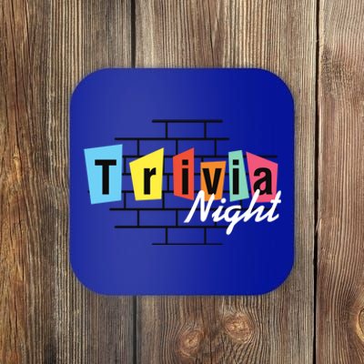 Trivia Night Pleasure Night Quiz Night Outings Gift Coaster