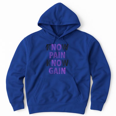 Trendy No Pain No Gain Cool Gift Hoodie