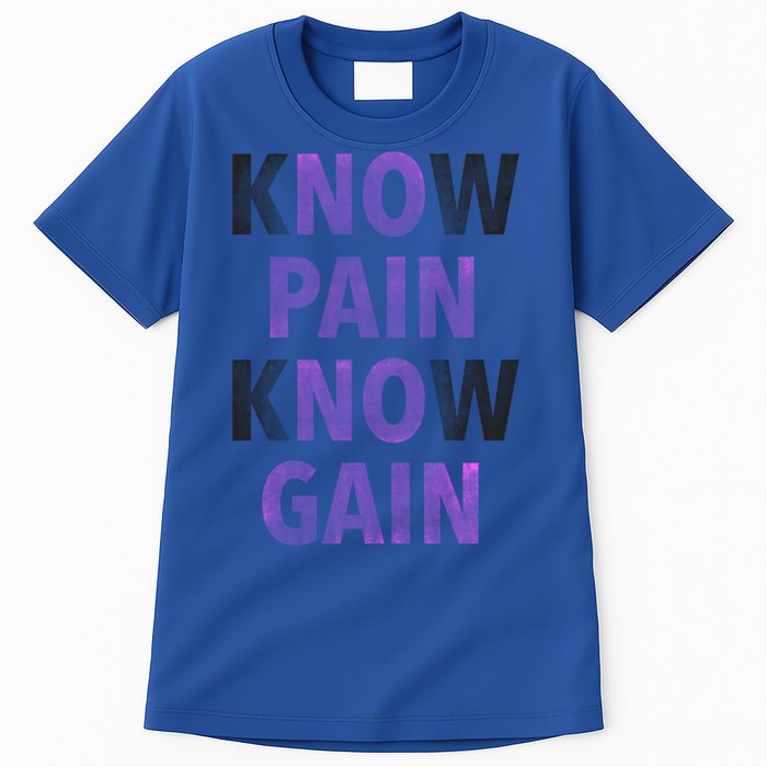 Trendy No Pain No Gain Cool Gift Tall T-Shirt