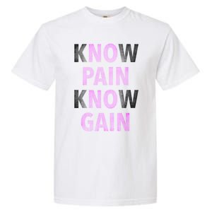 Trendy No Pain No Gain Cool Gift Garment-Dyed Heavyweight T-Shirt