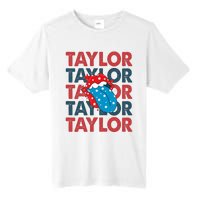 Taylor Name Personalized American 4th Of July Patriotic Tall Fusion ChromaSoft Performance T-Shirt