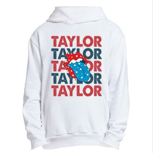 Taylor Name Personalized American 4th Of July Patriotic Urban Pullover Hoodie