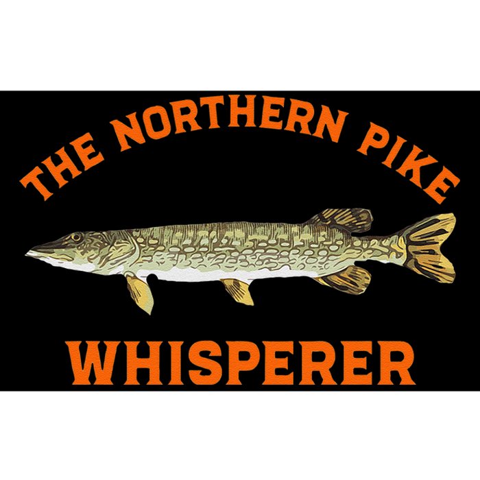 The Northern Pike Whisperer Design Bumper Sticker