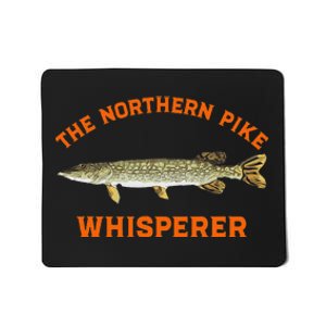 The Northern Pike Whisperer Design Mousepad