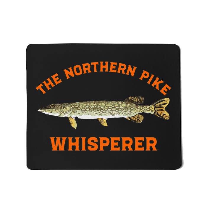 The Northern Pike Whisperer Design Mousepad