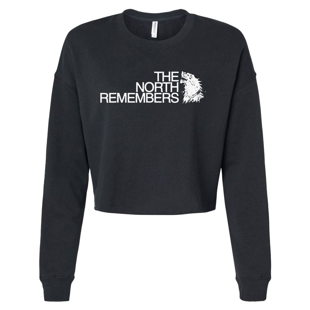 The North Remembers Cropped Pullover Crew