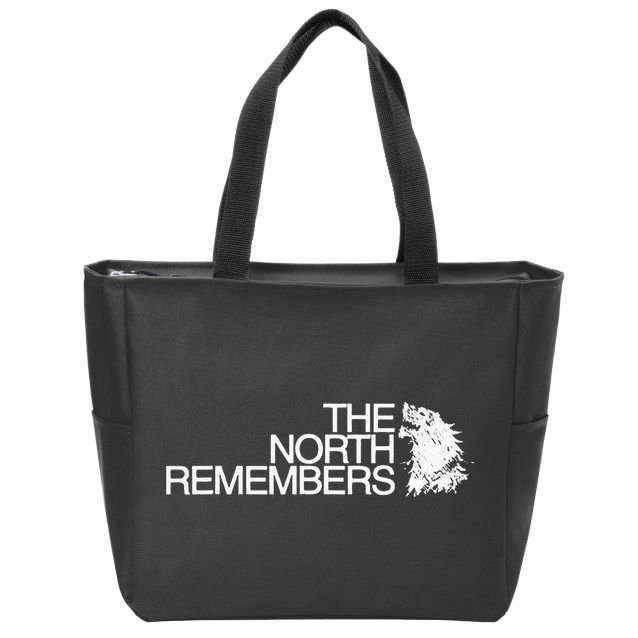 The North Remembers Zip Tote Bag