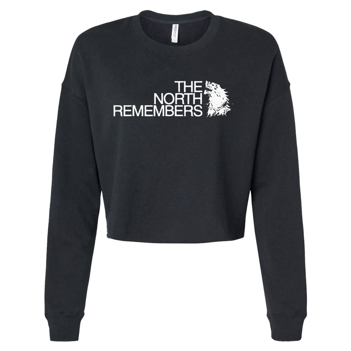 The North Remembers Cropped Pullover Crew