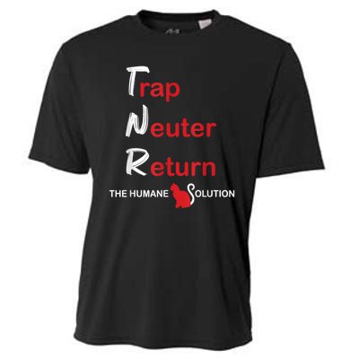 Trap Neuter Return The Humane Solution Cooling Performance Crew T-Shirt