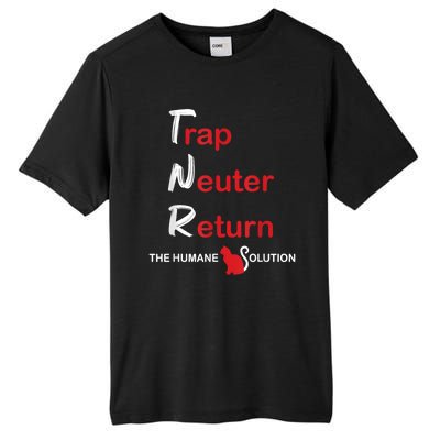 Trap Neuter Return The Humane Solution Tall Fusion ChromaSoft Performance T-Shirt