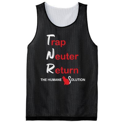 Trap Neuter Return The Humane Solution Mesh Reversible Basketball Jersey Tank