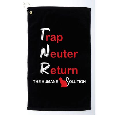 Trap Neuter Return The Humane Solution Platinum Collection Golf Towel