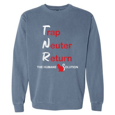 Trap Neuter Return The Humane Solution Garment-Dyed Sweatshirt