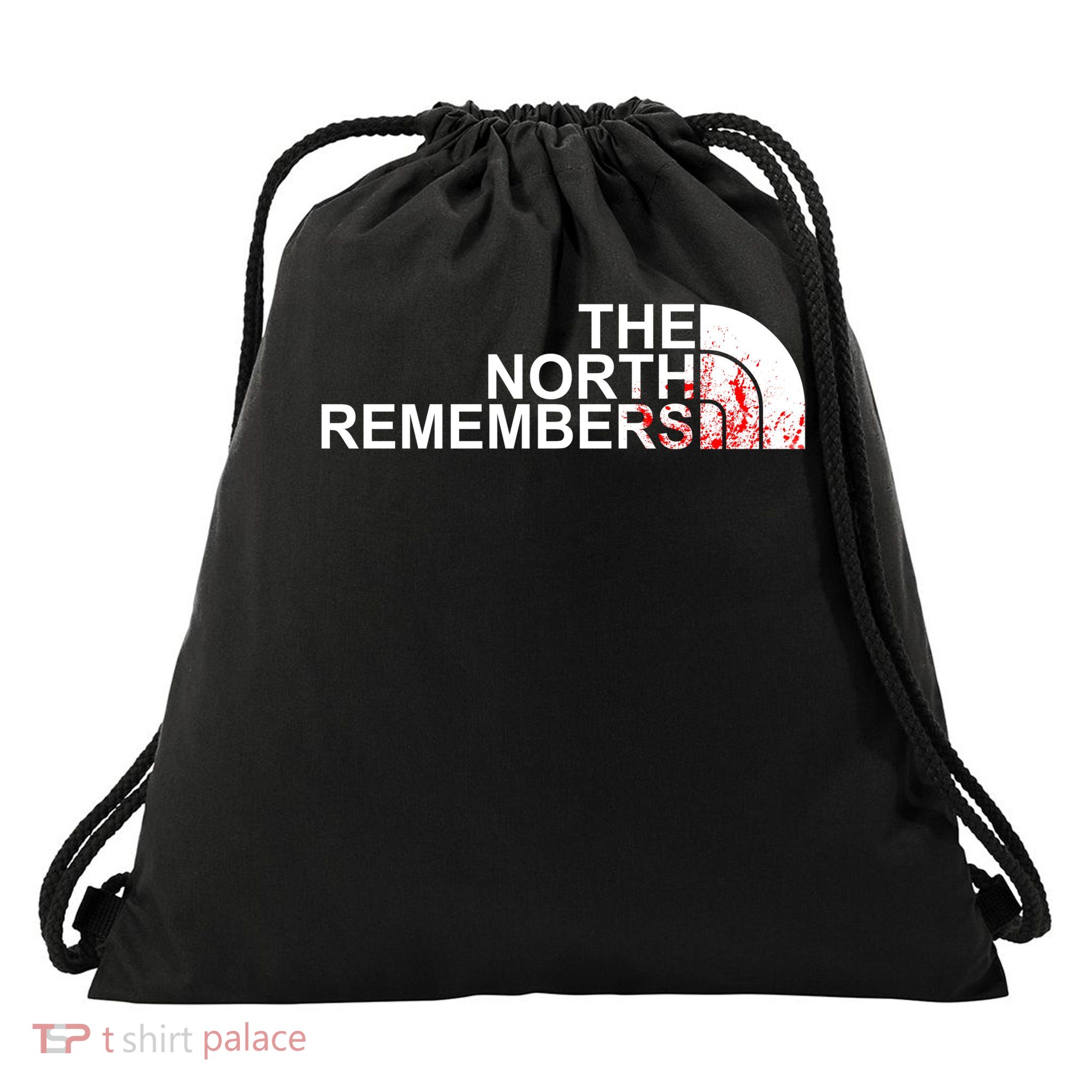The North Remembers Drawstring Bag