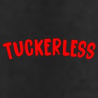 Tuckerless Novikov Red Logo 7 Panel Mesh Trucker Snapback Hat