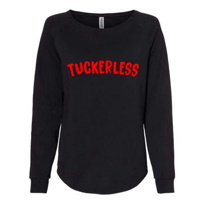 Tuckerless Novikov Red Logo Womens California Wash Sweatshirt