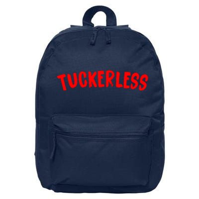 Tuckerless Novikov Red Logo 16 in Basic Backpack