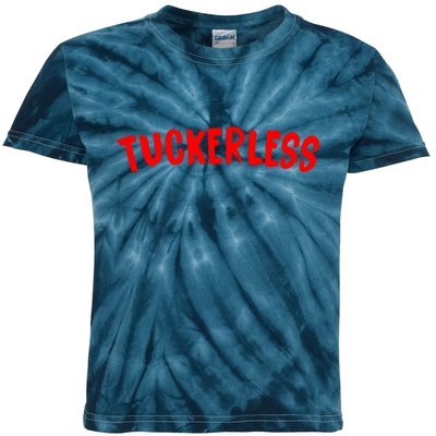 Tuckerless Novikov Red Logo Kids Tie-Dye T-Shirt