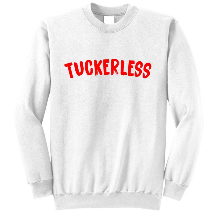 Tuckerless Novikov Red Logo Sweatshirt