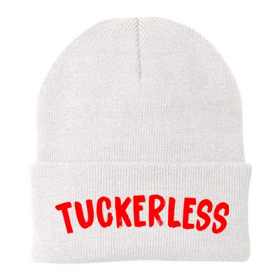 Tuckerless Novikov Red Logo Beanie