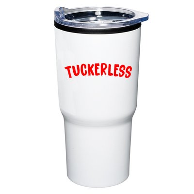 Tuckerless Novikov Red Logo Tumbler