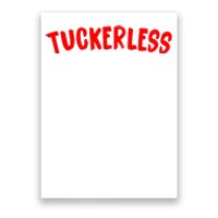 Tuckerless Novikov Red Logo Poster