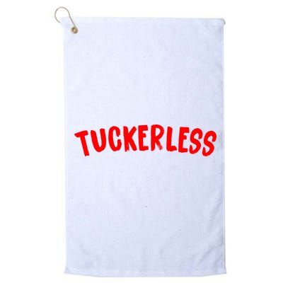 Tuckerless Novikov Red Logo Golf Towel