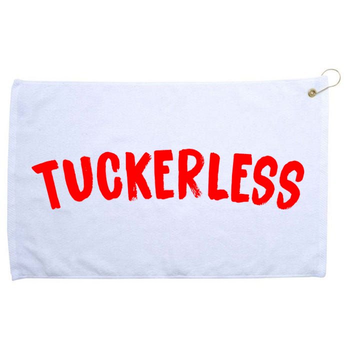 Tuckerless Novikov Red Logo Grommeted Golf Towel