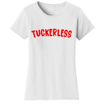 Tuckerless Novikov Red Logo Women's T-Shirt