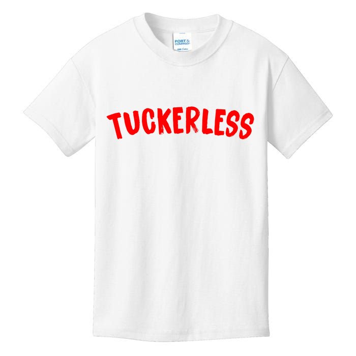 Tuckerless Novikov Red Logo Kids T-Shirt