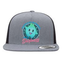 Theres No Sunshine Only Darkness Lumalee Luma Star Cute Game Lover Flat Bill Trucker Hat