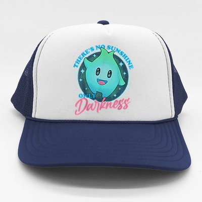 Theres No Sunshine Only Darkness Lumalee Luma Star Cute Game Lover Trucker Hat