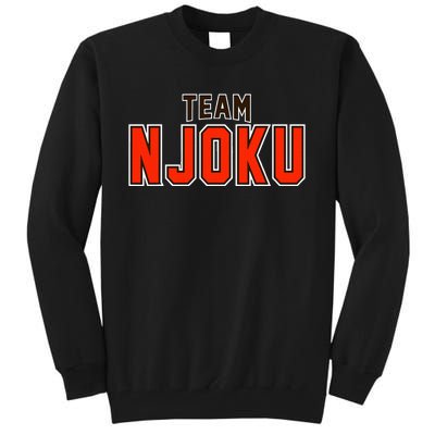 Team Njoku Surname Proud Family Last Name Tall Sweatshirt