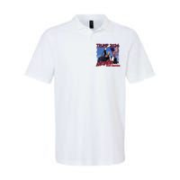 Trump Never Stop Fighting Trump Assassination Softstyle Adult Sport Polo