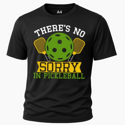There's No Sorry In Pickleball Gift For Pickleball Team Performance Shirt