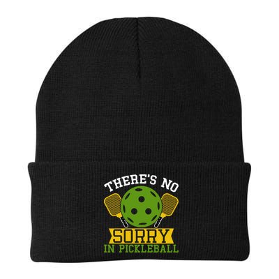 There's No Sorry In Pickleball Gift For Pickleball Team Beanie