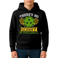 There's No Sorry In Pickleball Gift For Pickleball Team Kids Hoodie