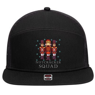 The Nutcracker Squad For Nutcracker Ballet Party 7 Panel Mesh Trucker Snapback Hat